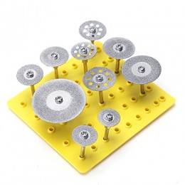 Diamond Cutting Wheel, Baban 10 X 1/8" Dremel Cutting Wheel Diamond Saw Cut O...