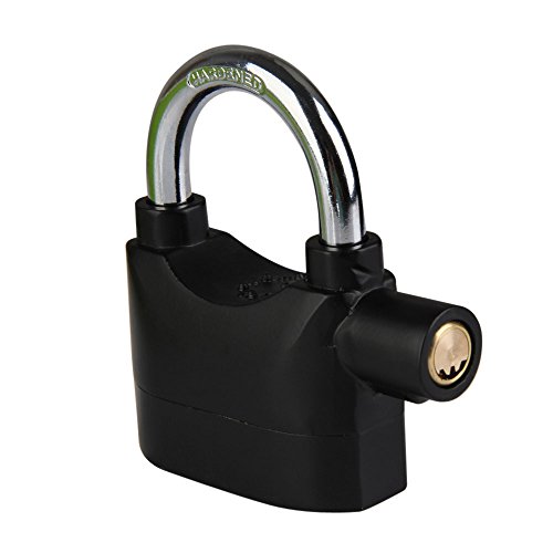 Ecoolbuy Bike MTB Motorcycle Motion Sensor Waterproof Security Alarm Lock Padlock