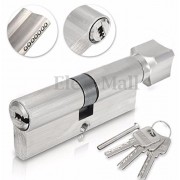 Homespun Home Safety Cylinder Thumb Turn Cylinder 70 mm 9.2 X 2.9 Cm Wooden D...