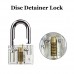 Kuject 3 in 1 Practice Lock Set, Transparent Cutaway Practice Tools for Locks...