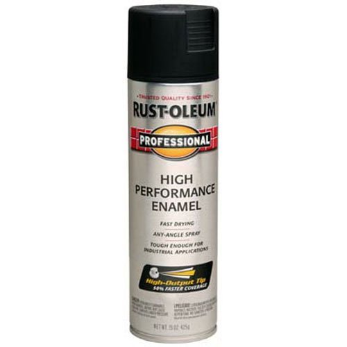 Rust-Oleum 7578838 Professional High Performance Enamel Spray Paint, 15 oz, F...