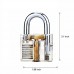 11 Piece Practice Lock Set Unlocking Lock Pick Set